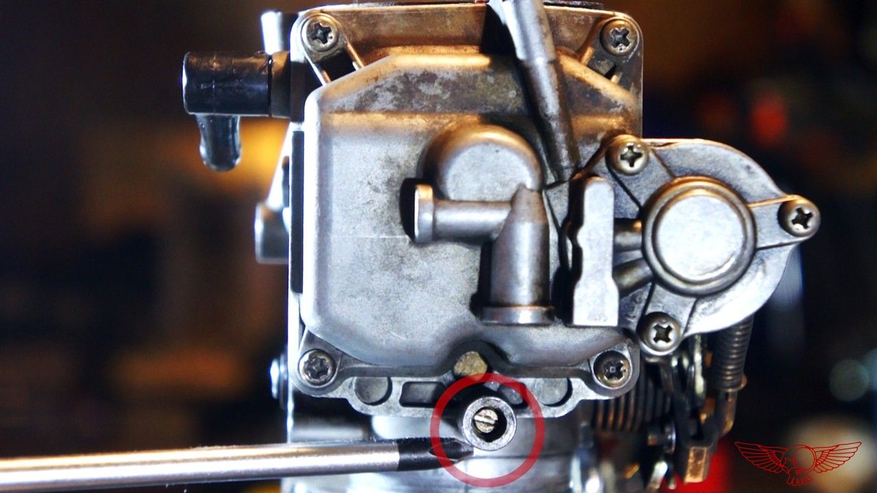 26 how does the cv carburetor work and adjustment screw